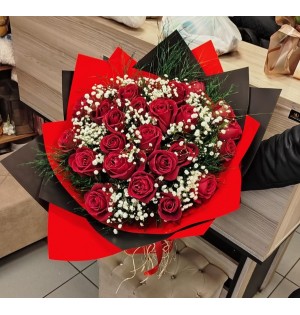25 Gül Buketi